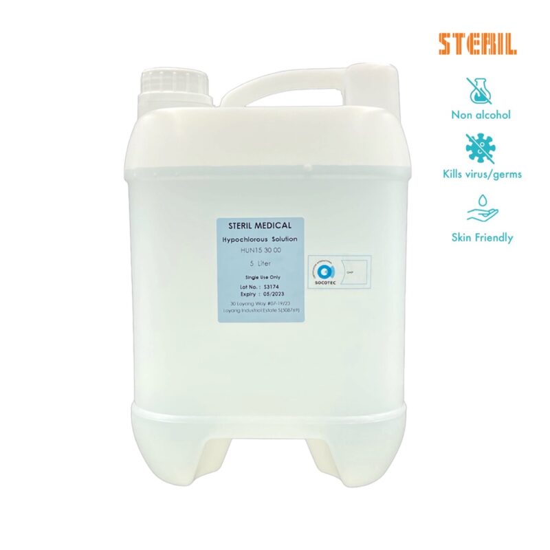 HoCL (Hypochlorous Acid Antiseptic) 5L